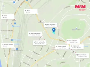 Prodej komerčního pozemku, Ústí nad Labem, Žukovova, 1706 m2