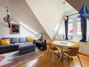 Prodej bytu 2+kk, Praha - Karlín, Křižíkova, 56 m2