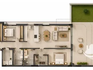 Prodej bytu 3+kk, Capdepera, Španělsko, 70 m2