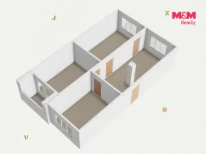 Prodej bytu 3+1, Chodov, Čs. odbojářů, 83 m2