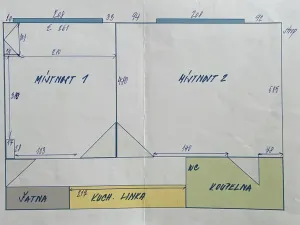 Pronájem bytu 2+kk, Praha - Vinohrady, V Horní Stromce, 47 m2