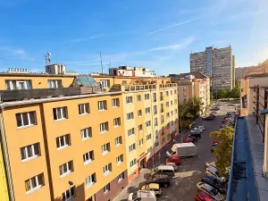 Pronájem bytu 1+kk, Praha - Vršovice, K louži, 35 m2