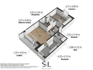 Prodej bytu 2+1, Ústí nad Labem, Žežická, 58 m2