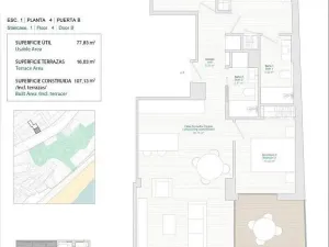 Prodej bytu 4+kk, Villajoyosa, Alicante, Španělsko, 77 m2