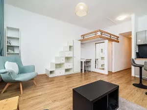 Pronájem bytu 1+kk, Praha - Žižkov, Fibichova, 32 m2