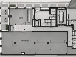 Pronájem obchodního prostoru, Praha - Žižkov, Husitská, 246 m2