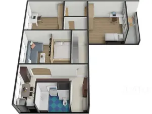 Prodej bytu 3+1, Strakonice, Sídliště 1. máje, 74 m2