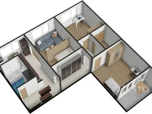 Prodej bytu 3+1, Strakonice, Sídliště 1. máje, 74 m2