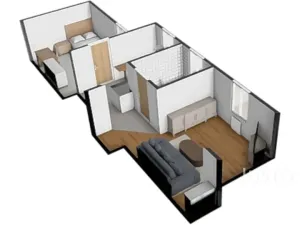 Prodej bytu 2+kk, Vráž, 51 m2