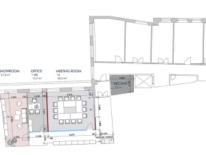 Pronájem kanceláře, Praha - Nové Město, Spálená, 106 m2