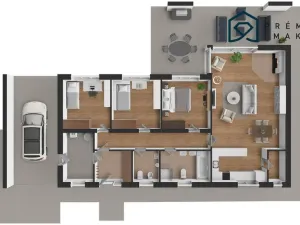 Prodej pozemku, Most, 826 m2