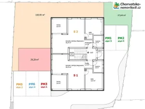 Prodej bytu 2+kk, Stara Novalja, Chorvatsko, 56 m2
