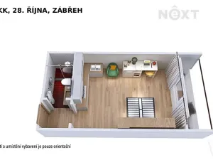 Prodej bytu 1+kk, Zábřeh, 28. října, 20 m2