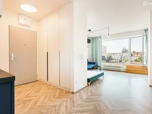 Pronájem bytu 1+kk, Brno, Vlhká, 36 m2