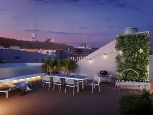 Pronájem bytu 2+kk, Praha - Karlín, U Mlýnského kanálu, 56 m2