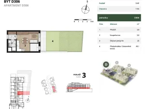 Prodej bytu 1+kk, Praha, 35 m2