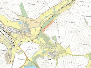 Prodej louky, Zahořany, 6552 m2
