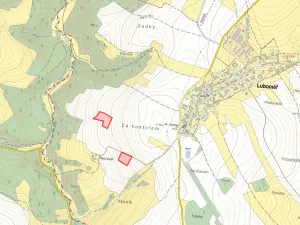 Prodej pole, Luboměř, 17457 m2
