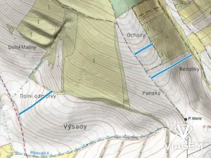 Prodej podílu pole, Archlebov, 1189 m2