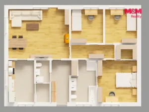 Prodej rodinného domu, Rožďalovice - Zámostí, Polní, 105 m2