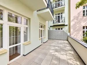 Pronájem atypického bytu, Praha - Žižkov, Slavíkova, 105 m2