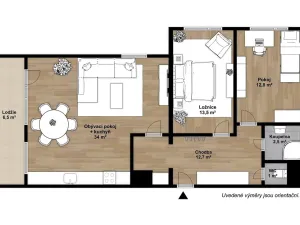 Prodej bytu 3+kk, Mladá Boleslav, 17. listopadu, 77 m2