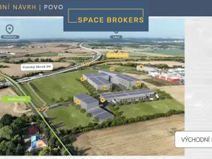 Prodej komerčního pozemku, Vestec, Hodkovická, 7264 m2