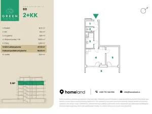Prodej bytu 2+kk, Mladá Boleslav, 51 m2