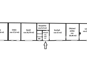 Prodej rodinného domu, Pečky, Dlouhá, 135 m2