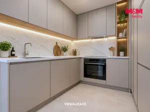 Prodej bytu 2+kk, Praha - Stodůlky, Bronzová, 43 m2