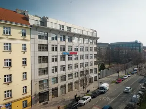 Pronájem kanceláře, Praha - Holešovice, U Uranie, 213 m2