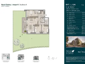 Prodej bytu 4+kk, Praha - Dolní Chabry, Doubická, 115 m2