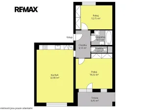 Prodej bytu 3+kk, Znojmo, Nová Přímětická, 76 m2