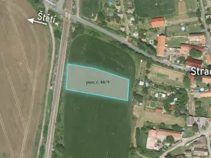 Prodej podílu zahrady, Štětí, 1000 m2