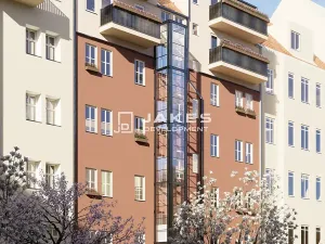 Prodej bytu 2+kk, Praha - Smíchov, Grafická, 35 m2