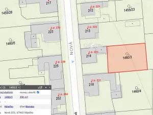 Prodej pozemku pro bydlení, Ráječko, Nová, 651 m2