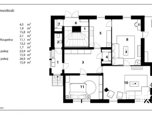 Prodej vícegeneračního domu, Varnsdorf, Legií, 260 m2