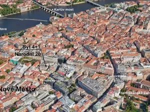 Prodej bytu 4+1, Praha - Nové Město, Národní, 96 m2