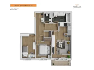 Pronájem bytu 3+kk, Praha - Hostivař, 70 m2