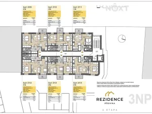 Prodej bytu 2+kk, Mělník, 44 m2
