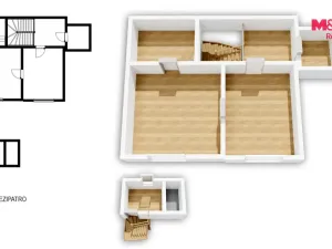 Prodej rodinného domu, Červený Kostelec - Horní Kostelec, 140 m2