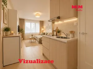 Prodej bytu 1+kk, Karlovy Vary - Stará Role, Fibichova, 18 m2