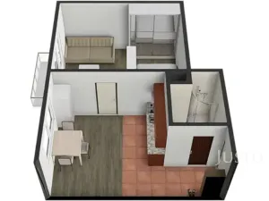 Pronájem bytu 1+1, Písek, třída Přátelství, 38 m2