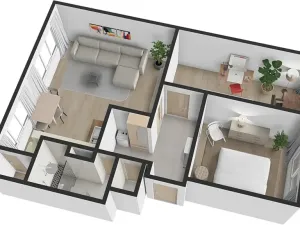 Pronájem bytu 3+kk, Cerekvička-Rosice, 75 m2