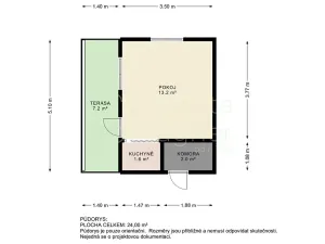Prodej chaty, Chrudim, 16 m2