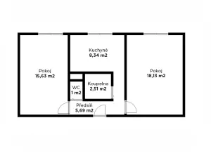 Pronájem bytu 2+1, Praha - Hloubětín, Poděbradská, 51 m2