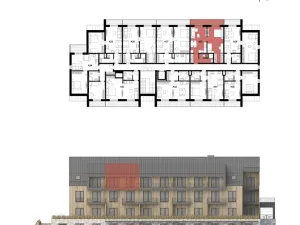 Prodej bytu 2+kk, Benecko, 55 m2