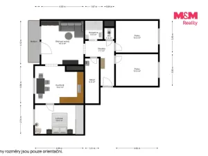 Pronájem bytu 4+1, Domažlice - Hořejší Předměstí, Petrovická, 89 m2