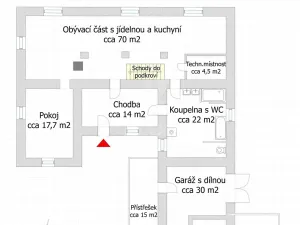 Prodej rodinného domu, Hranice, 130 m2