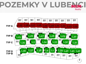 Prodej pozemku pro bydlení, Lubenec, 854 m2